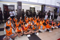 Telah diamankan jajaran Direktorat Reserse Narkoba Kepolisian Daerah Kalimantan Selatan (Dit Resnarkoba Polda Kalsel 39 tersangka dengan barang bukti 17,7 Kilogram (Kg) sabu-sabu dan 4.560 butir pi ekstasi. hasil giat Januari-Februari 2024. (SuarIndonesia/ZI)