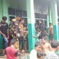 Sebuah bangunan pada ruangan Bendahara di  SMP- SMK NU terletak di Jalan Rantauan Timur II Banjarmasin Selatan,  terbakar dari dalam ruangan tersebut, Kamis (29/2/2024), (SuarIndonesia/DO)