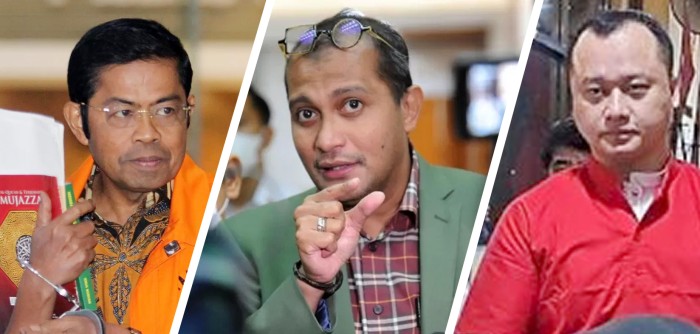 Idrus Marham, Edward Omar Sharif Hiariej, dan Helmut Hermawan akan di dalami KPK dalam serangkaian dugaan pertemuannya. [Foto: Istimewa]