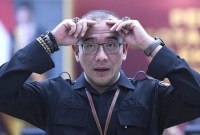 
Ketua Komisi Pemilihan Umum (KPU) Hasyim Asy'ari. [Antara Foto/M Risyal Hidayat]