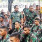 Panglima TNI Jenderal Agus Subiyant cek kesiapan personel TNI-Polri yang tergabung dalam Pasukan Pengaman Unjuk Rasa dan Babinsa Pengamanan Pemilu wilayah Jakarta Pusat, Senin (12/2/2024). [Foto: Istimewa]
