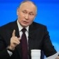 Presiden Rusia Vladimir Putin membantah mau bikin nuklir di luar angkasa. [AP Photo/Alexander Zemlianichenko, Pool]