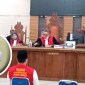 Mantan Kepala Satuan Narkoba (Kasat Narkoba) Polres Lampung Selatan Andres Gustami divonis hukum mati dalam perkara peredaran narkotika jaringan Fredy Pratama. [CNNIndonesia-Zai/ANTARA FOTO-Ardiansyah]