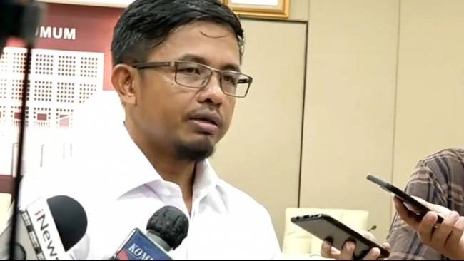 Ketua Divisi Teknis KPU RI Idham Holik. [ANTARA/Tri Meilani A]