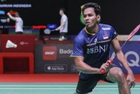 Chico Aura Dwi Wardoyo yang melangkah ke babak kedua atau babak 16 besar French Open 2024. [PBSI]