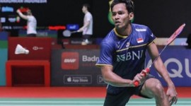 Chico Aura Dwi Wardoyo yang melangkah ke babak kedua atau babak 16 besar French Open 2024. [PBSI]