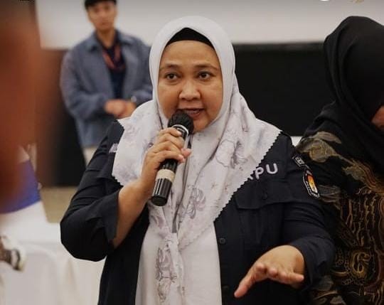 Komisioner KPU Kalsel Nida Guslaili,