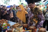 Pasar wadai Ramadhan 1445 H bertempat di halaman Gedung Sultan Suriansyah Banjarmasin, Rabu (12/3/2024) SuarIndonesia/Ist)