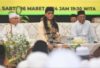 kegiatan Hikmah Ramadhan 1445 hijriah yang digagas Gubernur Kalsel H Sahbirin Noor atau Paman Birin , di Mahligai Pancasila Banjarmasin, Sabtu  (16/3/2024) malam. (SuarIndonesia/Adv)