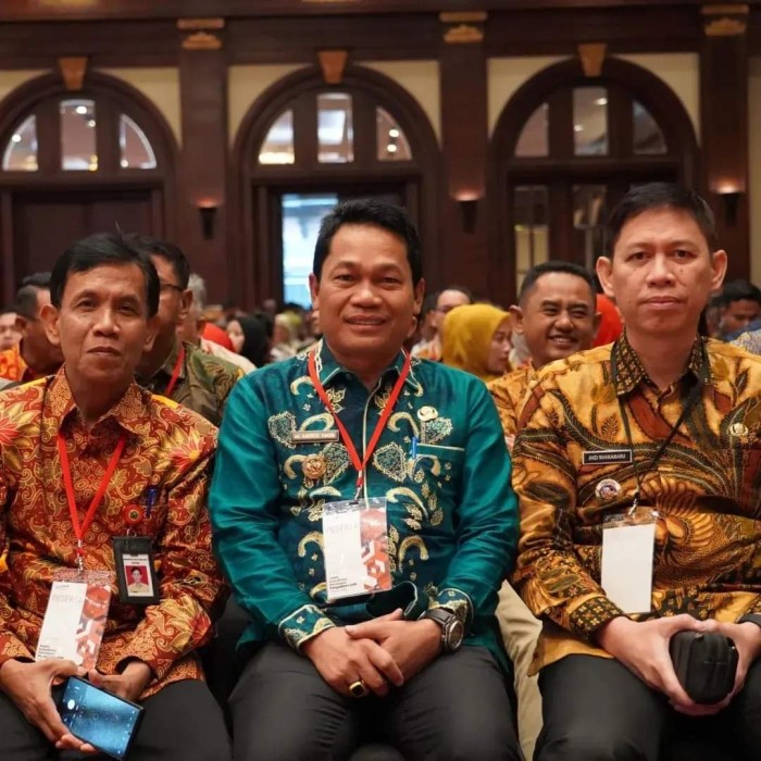 Bupati Balangan,Abdul Hadi menghadiri kegiatan Rapat Koordinasi Nasional Persiapan Pengadaan Aparatur Sipil Negara (ASN) 2024 (SuarIndonesia/Adv)