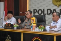 Anggota Komisi Kepolisian Nasional (Kompolnas) sambangi Kepolisian Daerah Kalimantan Selatan (Polda Kalsel) bertempat di Rupatama, Rabu (20/3/2024) (SuarIndonesia/ZI)
