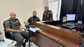 program Jaksa Menyapa yang dilaksanakan di Radio Sanggam Balangan Kabupaten Balangan, (SuarIndonesia/Ist)