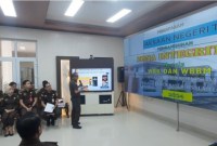 - Verifikasi lapangan dalam rangka pelaksanaan penilaian oleh Tim Penilai Internal (TPI) pembangunan Zona Integritas (ZI) menuju Wilayah Bebas Korupsi (WBK)/ Wilayah  Birokrasi Bersih Melayani (WBBM) pada satuan kerja Kejaksaan, Rabu (27/3/2024). (SuarIndonesia/Ist)