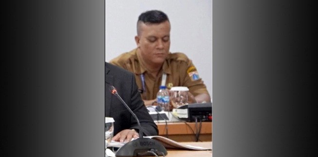 Sosok Hengki yang disebut sebagai otak pungli di Rutan KPK ditetapkan sebagai tersangka. [Suara.com/ig DPRD DKI Jakarta]