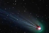 Gambar terbaru Vallestad, yang diambil dari Norwegia, memberikan gambaran lebih detail tentang Pons-Brooks saat benda luar angkasa itu bergerak mendekat ke Matahari. [Foto: Devil Comet/Jan Erik Vallestad]