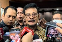 Mantan Mentan Syahrul Yasin Limpo (SYL) didakwa menerima gratifikasi dan memeras anak buah yang totalnya mencapai Rp 44,5 miliar. SYL berharap eksepsinya diterima. [detikcom/Mulia B]