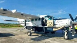 Sebuah pesawat kargo dengan rute Tarakan-Binuang milik maskapai penerbangan Smart Air dilaporkan hilang kontak Jumat (8/3/2024) pagi setelah lepas landas dari bandara Internasional Juwata Tarakan, Kalimantan Utara, Jumat pada pukul 08.25 WITA tujuan Binuang, Krayan, Nunukan pada pukul 09.25 WITA. [ANTARA/Istimewa]