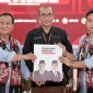 Komisi Pemilihan Umum (KPU) menetapkan pasangan calon nomor urut 2 Prabowo Subianto-Gibran Rakabuming Raka sebagai pemenang Pilpres 2024 dalam satu putaran. [CNNIndonesia/Adhi W]