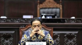 Ketua Mahkamah Konstitusi Suhartoyo. [CNNIndonesia/Adhi W]