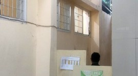 Teralis yang diduga dibobol tahanan di Cianjur sehingga berhasil kabur. [detikJabar/Ikbal Selamet]