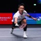 Jonatan Christie lolos setelah lawannya, Shi Yu Qi, retired di gim kedua laga perempatfinal Sabtu (16/3/2024) dini hari. [PBSI]