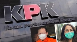 KPK menetapkan Sekretaris MA Hasbi Hasan dan finalis Indonesian Idol 2014 Windy jadi tersangka pencucian uang. [Medcom/RMOL/Fachri AH]