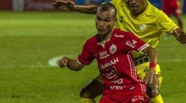 Ilustrasi pertandingan Barito vs Persija di Liga 1. (ANTARA FOTO/BAYU PRATAMA S)