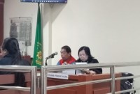 Terdakwa Satrya Gunawan alias Babah