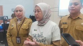 Ketua Harian Badan Pengelola Geopark Meratus, Hanifah Dwi Nirwana,
