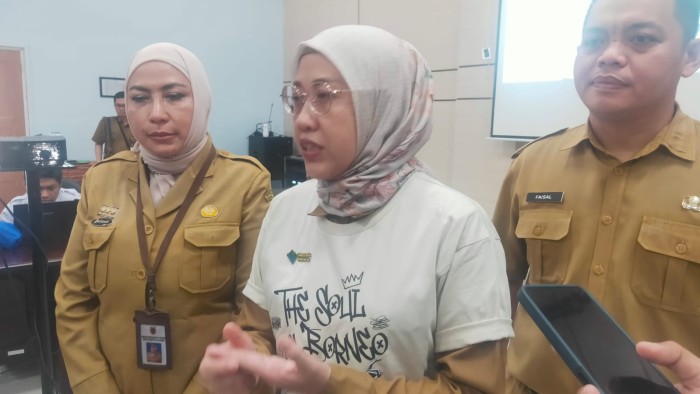 Ketua Harian Badan Pengelola Geopark Meratus, Hanifah Dwi Nirwana,