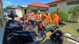 Polres Balangan berhasil ungkap empat kasus berbeda, di antaranya Peredaran uang palsu. (SuarIndonesia/RJ)