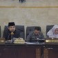 Wakil Ketua DPRD Kalsel, Hj. Mariana membacakan gambaran umum pokir DPRD dengan menyampaikan usulan atau masukan, hal ini diharapkan menjadi skala prioritas bagi Pemerintah Daera, Ka,mis (4/4/2024) (SuarIndonesia/HM)