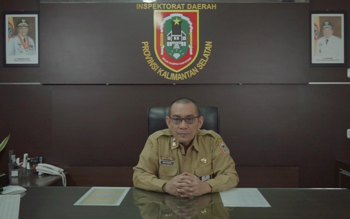 Inspektur Provinsi Kalimantan Selatan (Kalsel), Akhmad Fydayeen.