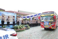 Program mudik gratis jelang Idul Fitri 1445 H yang gelar Kepolisian Daerah Kalimantan Selatan diapresiasi Ketua DPRD Kalimantan Selatan (Kalsel) DR. (HC). H. Supian HK, S.H., M.H. (SuarIndonesia/ist)