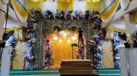 Hingga Minggu (14/4/2024 ) sore atau H-1 pelaksanaan Haul ke 218 Syekh Muhammad Arsyad Al-Banjari atau Datu Kalampayan, sudah mencapai 95 persen. (SuarIndonesia/Ist)