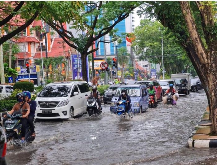 ILustrasi, dan puncak air pasang surut di Kota Banjarmasin diprediksi bakal terjadi pada 29 April 2024 mendatang. (SuarIndoesia/Ist)