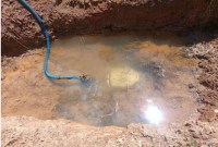 Perbaikan pipa Sistem Pengolahan Air Minum (SPAM) Banjarbakula,