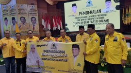 DPD Partai Golongan Karya (Golkar) Kalsel akhirnya menyatakan dukungan terhadap Hj Raudhatul Jannah atau Acil odah untuk maju Pilkada Kalsel 2024. (SuarIndonesia/HM)