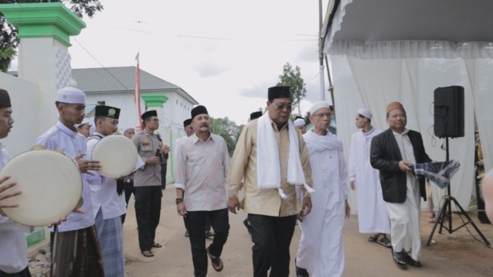 Keluarga Besar Pondok Pesantren Nurul Hijrah Jorong, Kabupaten Tanah Laut menggelar acara Halal Bihalal Minggu (21/4//2024) (SuarIndonesia/Adv)