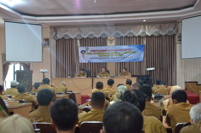 Inspektorat Kabupaten Balangan melaksanakan monitoring dan evaluasi Tindak Lanjut Hasil Pemeriksaan/ (SuarIndonesia/Adv)
