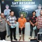 pelaku pembunuh, Maulani (34), yang diamankan Polisi (SuarIndonesia/YI)
