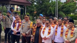 Rombongan Komisi III DPR RI,, ketika di Mapolda Kalsel, Senin (29/4/2024). (SuarIndonesia/ZI)