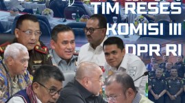 Reses Komisi  III DPR RI, Senin (29/4/2024) (SuarIndonesia/Ist)