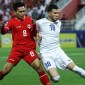 Timnas Indonesia U-23 kalah 0-2 dari Uzbekistan pada babak semifinal Piala Asia U-23 2024 di Stadion Abdullah bin Khalifa, Qatar, Senin (29/4/2024) malam. [AFP/KARIM JAAFAR]
