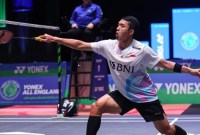 Jonatan Christie lolos ke semifinal BAC 2024. (Arsip PBSI)