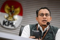 Juru bicara KPK Ali Fikri menyebut dua rutan cabang KPK resmi dinonaktifkan imbas kasus pungli. [ANTARA FOTO/Rivan Awal L]
