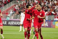 Timnas Indonesia U-23 lolos ke perempat final Piala Asia U-23 2024 setelah menghancurkan Yordania 4-1 pada pertandingan ketiga Grup A Piala Asia U-23 2024 yang digelar di Stadion Abdullah bin Khalifa Stadium, Doha, Minggu (21/4/2024) malam. [PSSI]