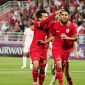 Timnas Indonesia U-23 lolos ke perempat final Piala Asia U-23 2024 setelah menghancurkan Yordania 4-1 pada pertandingan ketiga Grup A Piala Asia U-23 2024 yang digelar di Stadion Abdullah bin Khalifa Stadium, Doha, Minggu (21/4/2024) malam. [PSSI]