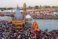 Ilustrasi. India akan menggelar pemilu pada pertengahan April hingga Juni 2024. Jumlah pemilih hampir menyentuh 1 miliar jiwa. (REUTERS/ANUSHREE FADNAVIS)