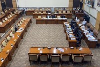 Uji kelayakan dan kepatutan calon anggota LPSK 2024-2029 digelar Komisi III DPR. [detikcom/Firda]